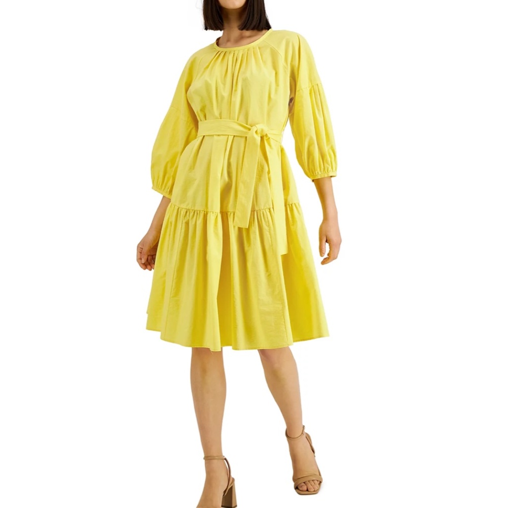 NWT Weekend MaxMara "Lucas Tiered Peasant Dress"